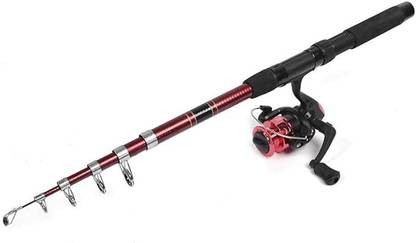 SPRED Fishing rod spinning set combo Slg Red Fishing Rod