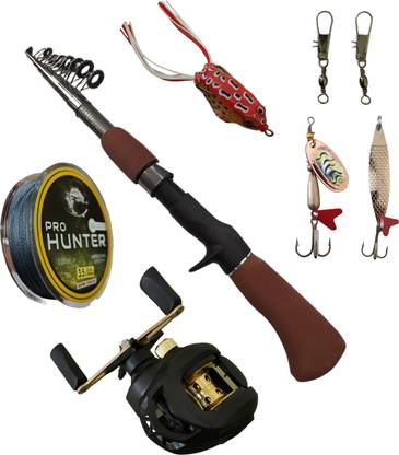 moscow fishing tackles baitcasting combo set t rod b.c combo set Multicolor Fishing Rod