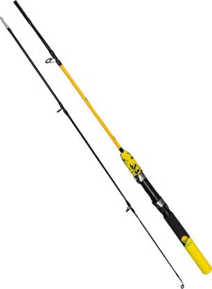 Milbonn FISHING COLOUR ROD 1.5 CM 2 PART FISHING COLOUR ROD 1.5 CM 2 PART Yellow Fishing Rod