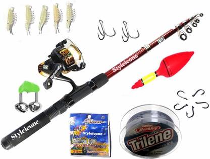 Styleicone Fishing set ZK-20 ZK-20 Multicolor Fishing Rod