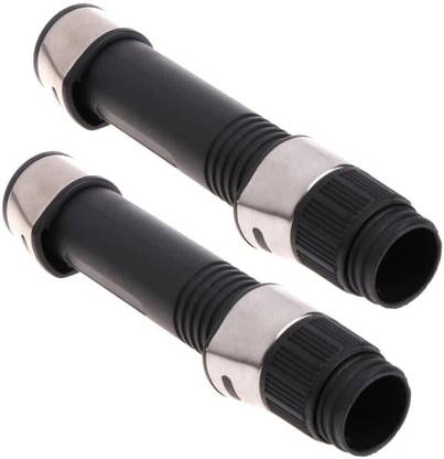 SPYROKING Fishing Reel Seat Spinning Wheel Rod Mount Clip Casting Accessory Tools (2PCs) RMCBLK013-SKA175 Black Fishing Rod