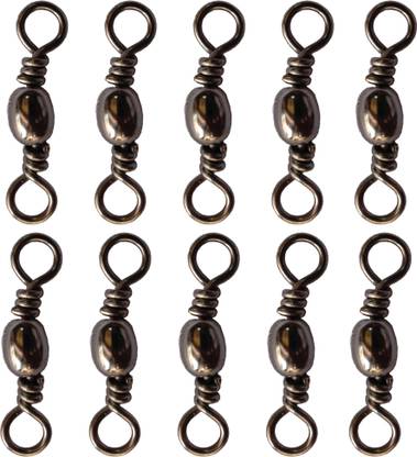 CORAL INDIA Swivels-5-Pack10 Angling Barrel Swivel