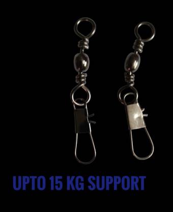 AGROFARM 2s Bait Casting, Fly Fishing, Angling, Cast Fishing Barrel Swivel
