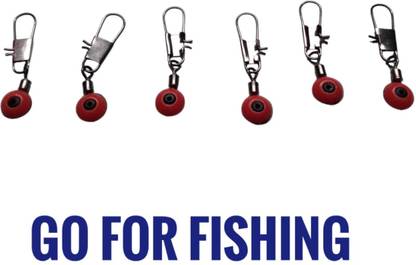 AGROFARM Red Fly Fishing, Angling, Cast Fishing Mini Snap Swivel