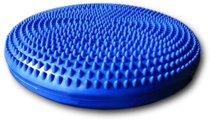 IRIS Inflated Stability Blue Balance Mat with Hand Pump Balance Disc Fitness Balance Board
