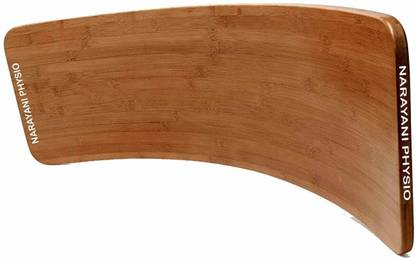 Narayani physio Curved Wooden Balance Board Balance Disc Fitness Balance Board