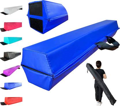 IRIS 8 FT Balance Beam Folding Floor Gymnastics Equipment for Kids Balance Disc Fitness Balance Board