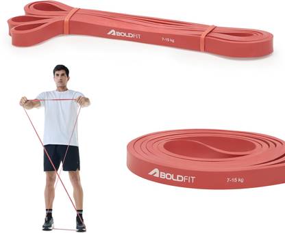 BOLDFIT Heavy For Exercise & Stretching Tube For Men & Women Resistance Band