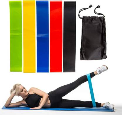BOLDHIGH Rubber Resistance Loop Band for Workout,Gym & Exercise Fitness Band