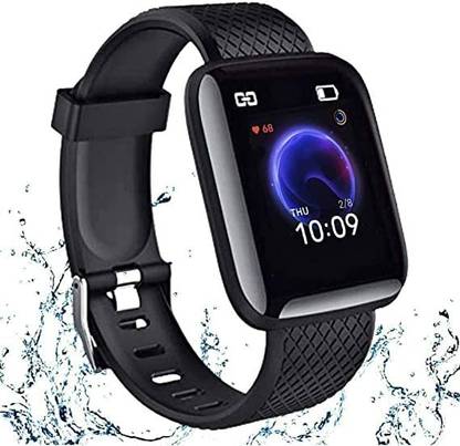 Cos Theta Hot selling Priyansh Id116 Smartwatch (Black Strap, 1.7) Smartwatch