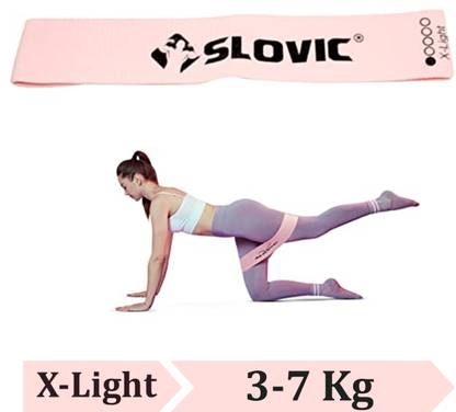 SLOVIC Fabric Resistance Band |Resistance Mini Loop - X-Light Resistance Band