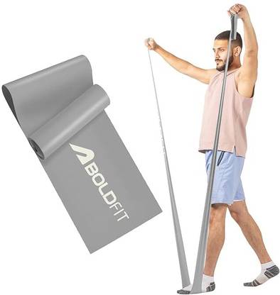 BOLDFIT Resistance Bands Stretch Band Exercise Band Gym Band Stretch Band for Gym Fitness Band