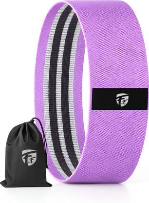 FirstFit Pull Up Resistance Bands, Stretch Exercise Wide Workout Hip Loop Bands (L, 16.5") Resistance Band