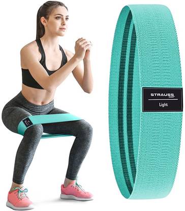 Strauss Standard Fabric Hip Band|Resistance Bands| Exercise Band, Single Resistance Band