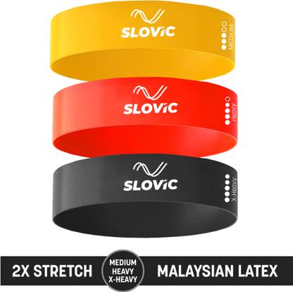 SLOVIC Resistance Mini Loop Bands for Workout | Toning Exercise Bands Resistance Band