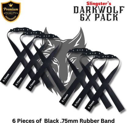 Slingster High-Tension Slingshot Rubber Bands Perfect for Outdoor Games & Target Practice Fitness Band