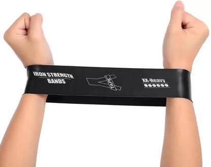 A-TAPE Exercise Loop Band 12 inch long black Extra-Heavy Fitness Band
