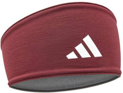 ADIDAS Reversible Headband - Shadow Red Fitness Band