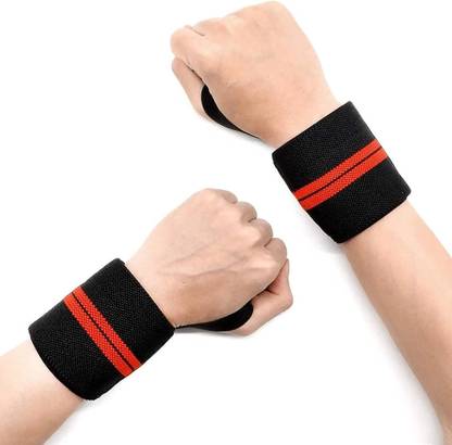 Dr Pacvu Weight Lifting Arm & Wrist Support (Arm Bands) Fitnes Equipment and Gym Exercise Fitness Band