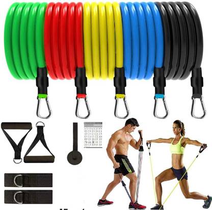 GRYPP Resistance Bands Set for Exercise, Stretching, Strength Training for Men & Women Fitness Band