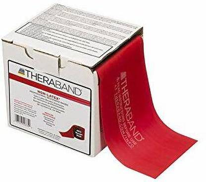 Theraband Resistance Bands, 25 Yard Roll Latex Elastic Band for Body & Core Exercise Resistance Band