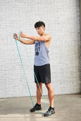 dynamics Decathlon, Weight Training Band, 15kg, Blue, Elastic Band, Resistance Band