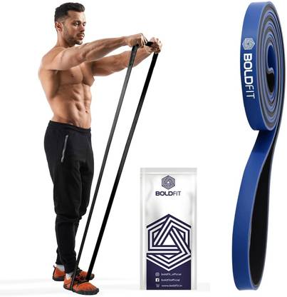 BOLDFIT Heavy Resistance Band For Exercise & Stretching Resistance Tube For Men & Women Resistance Band