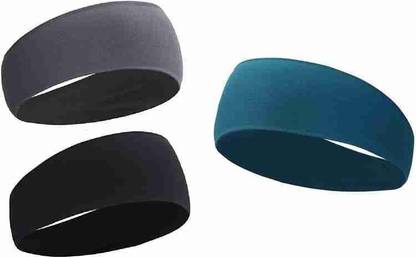 FabHunk Sports Fitness Band Running-Athletic Sweatbands Pack of 3 Pilates Band
