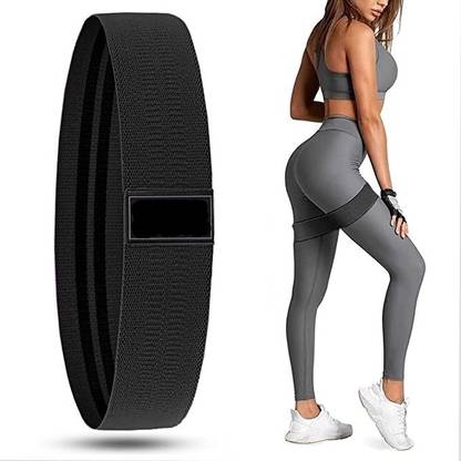 Deavan Black Resistance Bands for Legs and Butt, Workout Hip Bands High Exercise Fitness Band