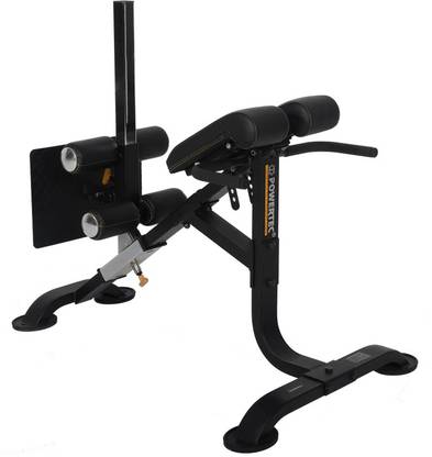 POWERTEC Dual Hyperextension - Crunch Hyperextension Fitness Bench