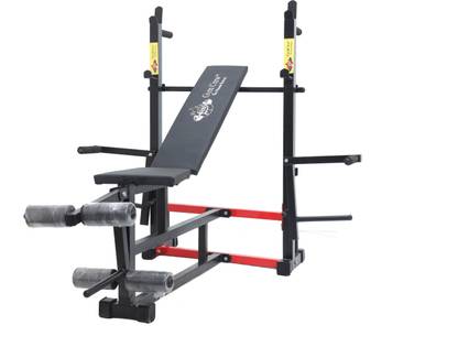 GymCrew 8 IN 1 GYM DOUBLE SUPPORT BENCH (BY PRIN) Multipurpose Fitness Bench