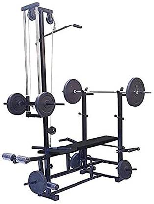 GoFiTPrO Double Support 20 IN 1 GYM BENCH BLACK COLOUR (Norm) Multipurpose Fitness Bench