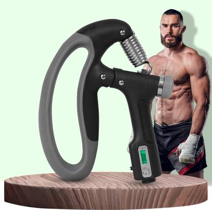 Manogyam Hand Gripper with Counter for Best Hand Exercise 10kg to 100kg Hand Strengthener Hand Grip/Fitness Grip