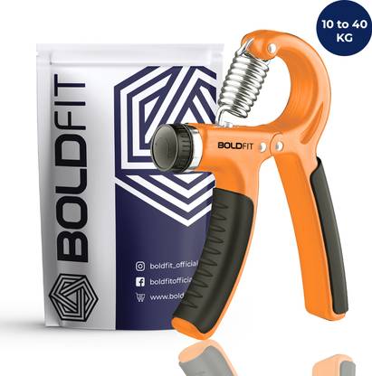 BOLDFIT Hand Grip Band For Gym Strengthener Hand Gripper Men Forearm Exercise Handgrip Hand Grip/Fitness Grip