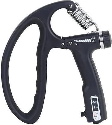 GJSHOP D-SHAPE Professional Adjustable Hand Gripper With 10KG to 100KG Resistance Range Hand Grip/Fitness Grip