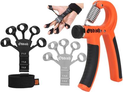 Oddish NEW FINGER GRIPPER COMBO WITH HAND GRIP Hand Grip/Fitness Grip