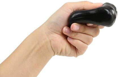 Nlive Theraputtic Standard Hand Exercise Putty For Rehabilitation- Black Hand Grip/Fitness Grip
