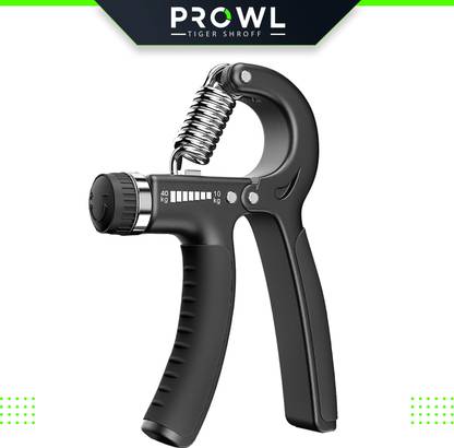 PROWL by Tiger Shroff Adjustable Hand Grip Strengthener | Hand Gripper | Finger Grip | Hand Exerciser Hand Grip/Fitness Grip