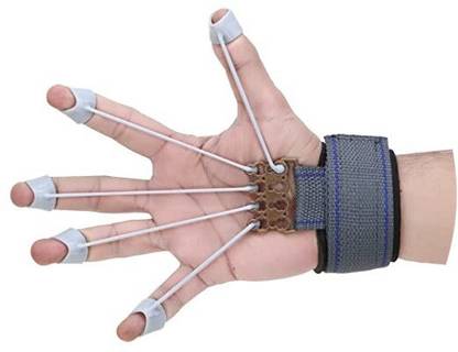 Burton Finger Exerciser/Wrist Strengthener/Resistance Stretcher Forearm Wrist Training Hand Grip/Fitness Grip