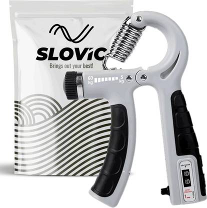 SLOVIC Hand Grip With Counter | Upto 60 Kg | Hand Grip Strengthener |Hand Grip Hand Grip/Fitness Grip