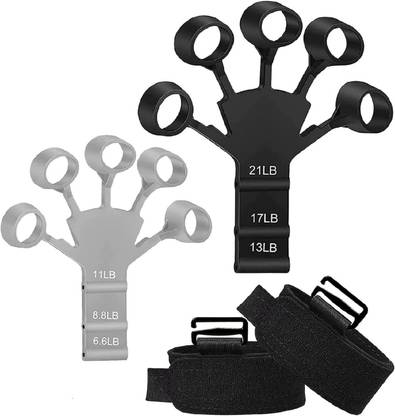 ShopiMoz Finger Gripper- Strengthener for Climbing, Guitar, Forearm, Exerciser for Hand Hand Grip/Fitness Grip