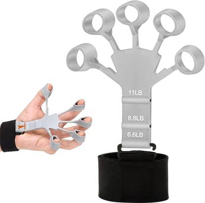 HASTHIP Finger Gripper Finger Exerciser Silicone Grip Strength Trainer Hand Grip/Fitness Grip