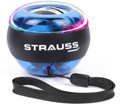 Strauss Wrist Gyro Ball | Wrist Trainer Ball | Forearm Exercise Ball | Gyroscopic ball | Hand Grip/Fitness Grip