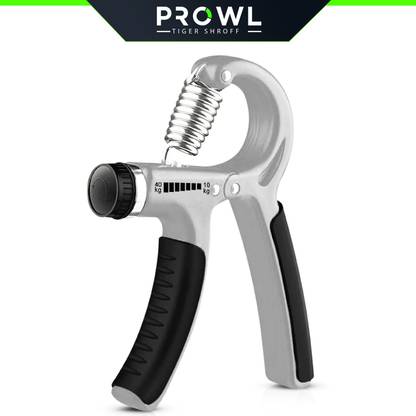 PROWL by Tiger Shroff Adjustable Strengthener |Finger|Exerciser Hand Grip/Fitness Grip  (Grey)