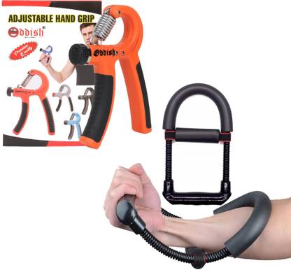 Oddish Combo Wrist Exerciser Workout & Hand Grip for Muscle Buildind & Injury Recovery Hand Grip/Fitness Grip