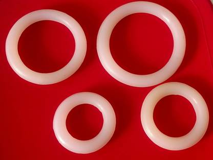 BODY FITNESS Silicon Vaginal Ring Pessary Set of 4 (2 Inch.2.25 Inch, 2.50 Inch,2.75 Inch) Medical Reacher & Grabber