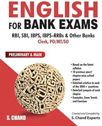 English For Bank Exams 2025 | IBPS, SBI Bank PO, RBI, IBPS, Clerk, MT, SO (Preliminary & Mains) | Previous Year Solved Paper | Banking Exam Book 2025 | English Grammar | Idioms and Phrases | Synonyms and Antonyms