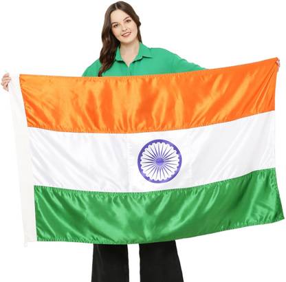 SWATRIC National Flag |The Flag by IIT DELHI STARTUP | All Weather Flag(8ft*12ft) Rectangle Outdoor Flag