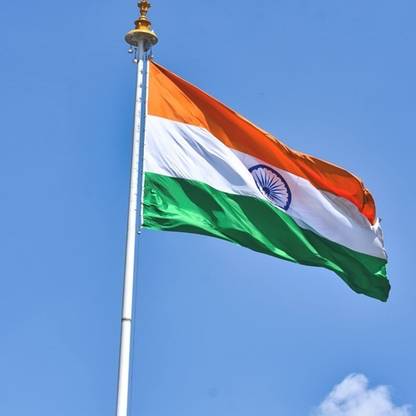 Anexa Indian Flag "TIRANGA" National Flag Country Flag (Size 30 X 45 inch) Rectangle Outdoor Flag