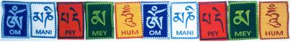TARAMAAPRINTER Tibetan flags, Ladakh edition flags ( pack of 4) Rectangle Car Dashboard Flag